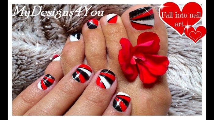 10. Geometric Nail Art for Short Nails - wide 10
